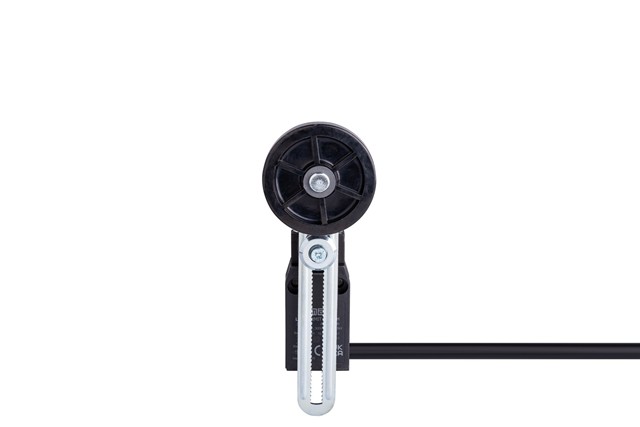 L66 Plastic Body 50 mm Rubber Adjustable Roller Arm Snap Action 1NO+1NC Limit Switch